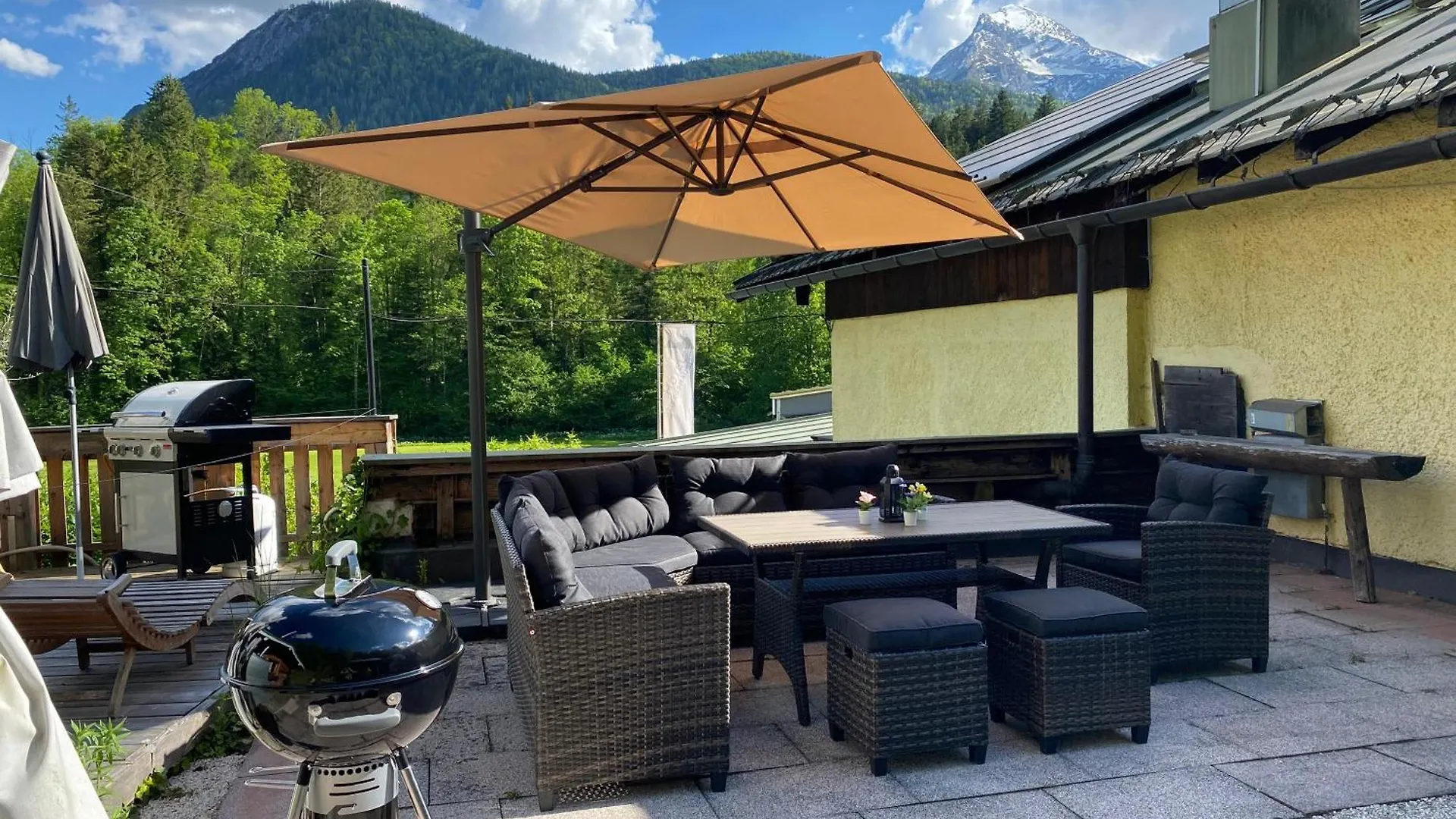 Apartment C4S Come4Stay - Alpenblick Watzmann-Kehlstein - Top Lage Im Berchtesgadener Land I Bis Zu 10 Personen I Grosse Terrasse Mit Blick Auf Die Berge I Smart Tv I Billiard I Wlan I Kostenloser Parkplatz Bischofswiesen
